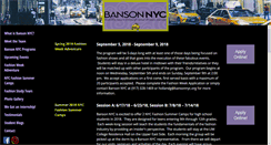 Desktop Screenshot of bansonnyc.com